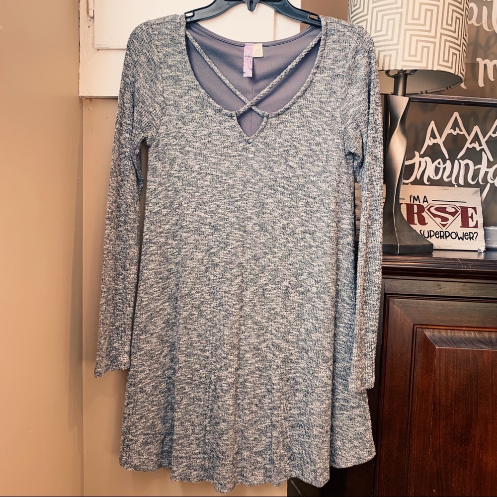 Soft sweater dress